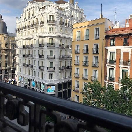 Ferienwohnung Charming Elegant Gran Via Madrid Exterior foto
