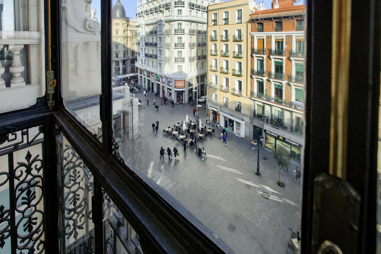 Ferienwohnung Charming Elegant Gran Via Madrid Exterior foto